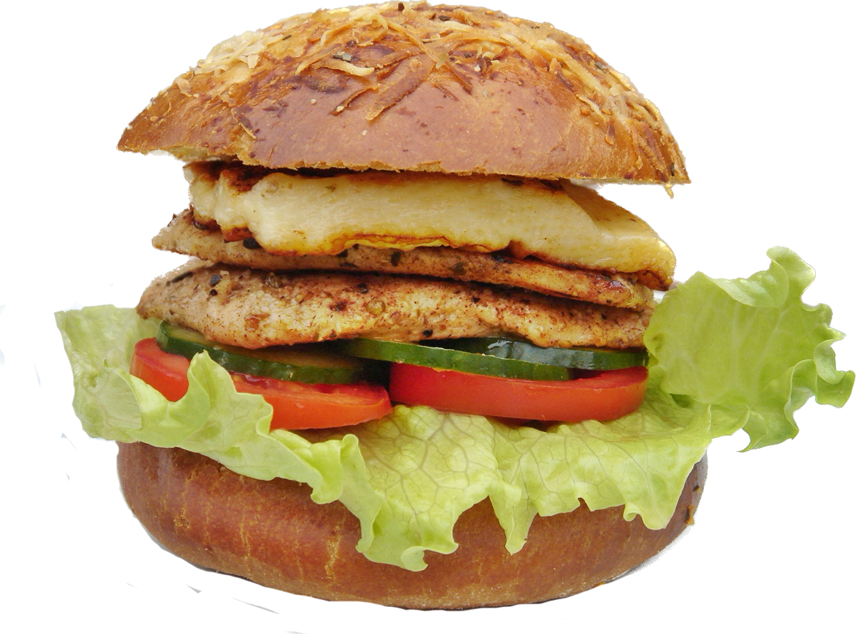 Gluténmentes New York klasszik csirkeburger képe
